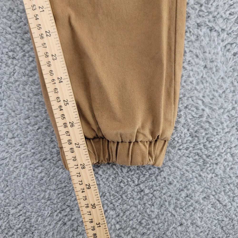 Southpole Pants Mens Medium‎ Brown Flex Drawstring Cuffed Joggers Athleisure - Picture 9 of 11